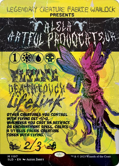 Alela, Artful Provocateur (Secret Lair) Near Mint Foil