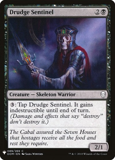 Drudge Sentinel (Mystery Booster) Near Mint