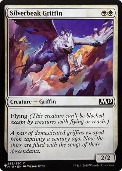 Silverbeak Griffin (The List) Light Play