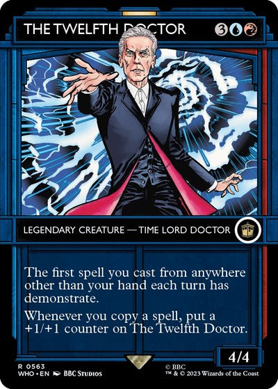 The Twelfth Doctor (Showcase) (Universes Beyond: Doctor Who) Near Mint Foil