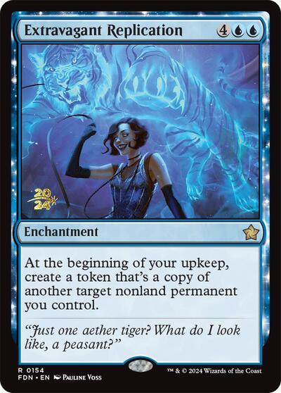 Extravagant Replication (Promos: Prerelease Cards) Near Mint Foil