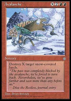Avalanche (Ice Age) Medium Play