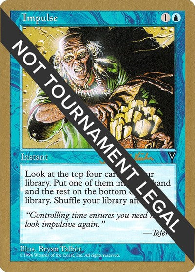 Impulse - 1997 Janosch Kuhn (VIS) (World Championship Decks) Light Play