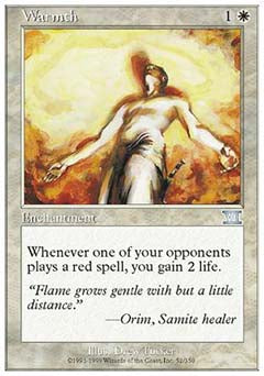 Warmth (Classic 6th Edition) Near Mint