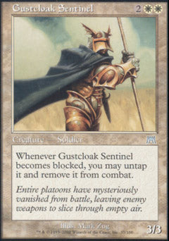 Gustcloak Sentinel (Onslaught) Medium Play Foil
