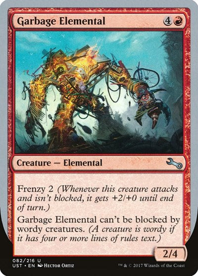 Garbage Elemental (A) (Unstable) Near Mint Foil