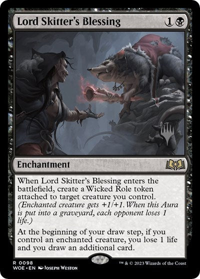 Lord Skitter's Blessing (Promo Pack: Wilds of Eldraine) Near Mint