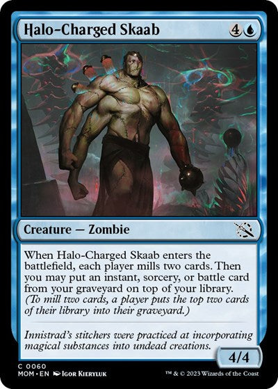 Halo-Charged Skaab (March of the Machine) Medium Play Foil