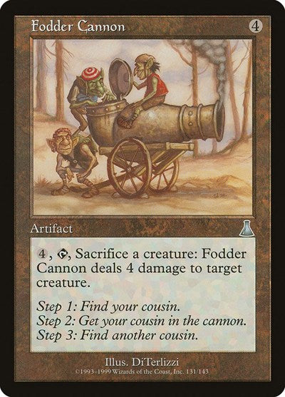 Fodder Cannon (Urza's Destiny) Light Play