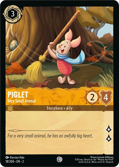 Piglet - Very Small Animal (Rise of the Floodborn) Near Mint