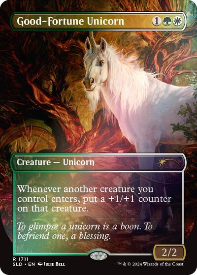 Good-Fortune Unicorn (Rainbow Foil) (Secret Lair) Near Mint Foil