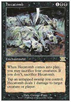 Hecatomb (Classic 6th Edition) Heavy Play