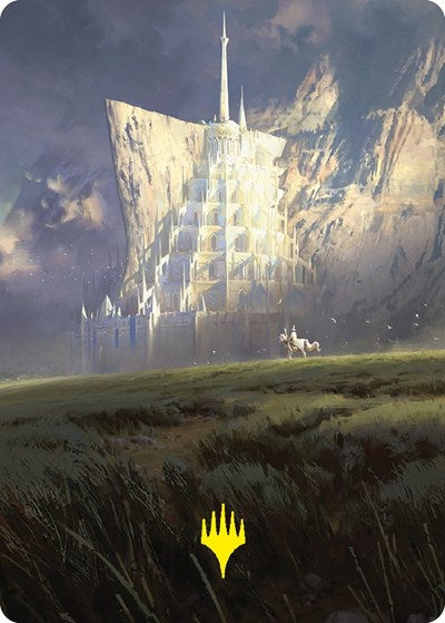 Minas Tirith Art Card  Gold Stamped Signature|0|0|0.00