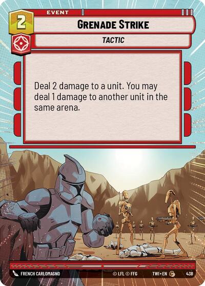 Grenade Strike (Hyperspace) (Twilight of the Republic) Near Mint