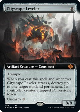 Cityscape Leveler (Extended Art) (The Brothers' War) Near Mint Foil