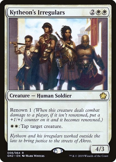 Kytheon's Irregulars (Magic Game Night 2019) Light Play