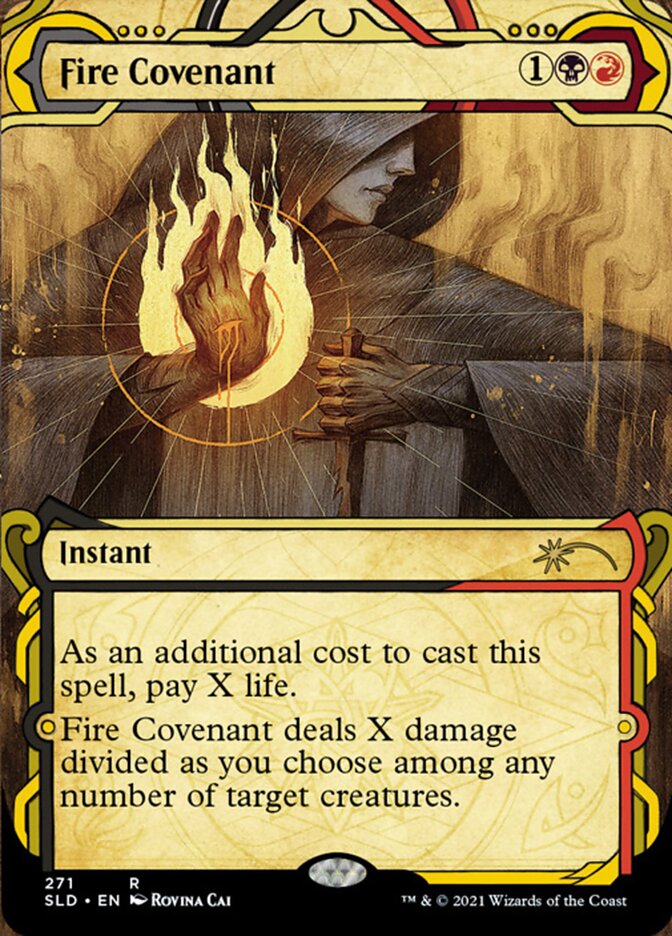 Fire Covenant (Secret Lair) Damaged / Poor