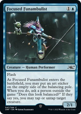 Focused Funambulist (Unfinity) Light Play Foil