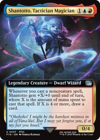 Shantotto, Tactician Magician (Extended Art) (Universes Beyond: FINAL FANTASY) Near Mint