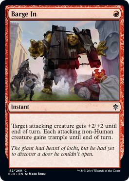 Barge In (Throne of Eldraine) Light Play