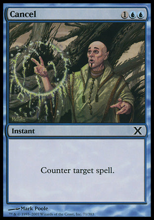 Cancel (10th Edition) Medium Play