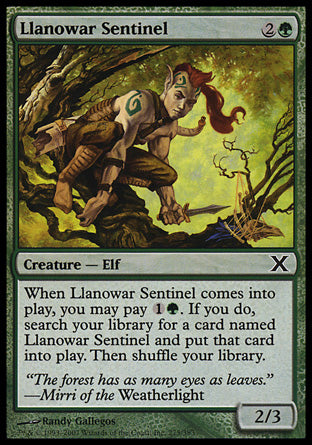 Llanowar Sentinel|8|0|0.00