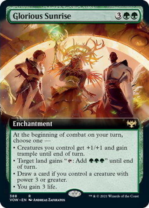 Glorious Sunrise  Extended Art|1|0|0.00