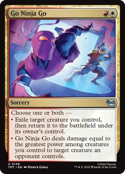 Go Ninja Go (Teenage Mutant Ninja Turtles) Near Mint