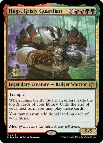 Dour Port-Mage (Promos: Prerelease Cards) Light Play Foil