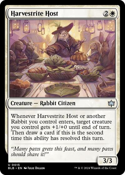 Harvestrite Host (Bloomburrow) Light Play Foil