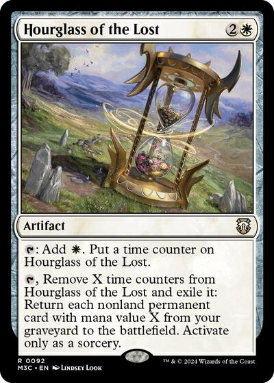 Hourglass of the Lost (Commander: Modern Horizons 3) Light Play