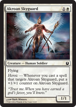 Akroan Skyguard (Born of the Gods) Light Play