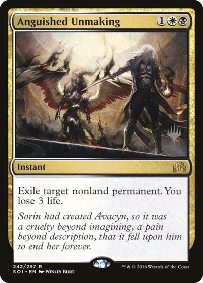 Anguished Unmaking (Promo Pack: Theros Beyond Death) Medium Play