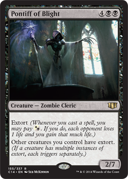 Pontiff of Blight (Commander 2014 Edition) Near Mint