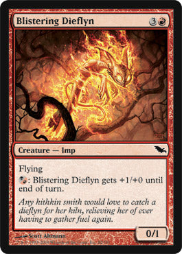 Blistering Dieflyn (Shadowmoor) Medium Play Foil