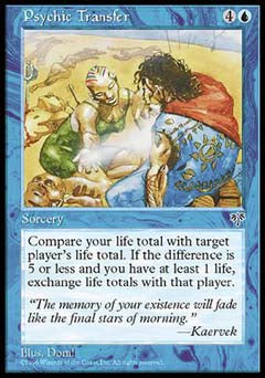Psychic Transfer (Mirage) Medium Play