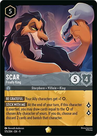 Scar - Finally King (Fabled) Near Mint