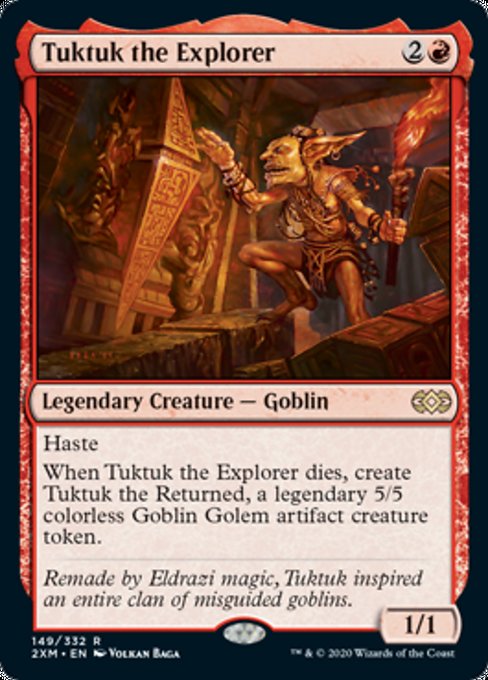 Tuktuk the Explorer (Double Masters) Near Mint Foil
