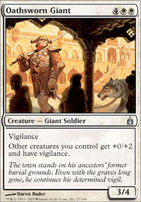 Oathsworn Giant (Ravnica) Near Mint