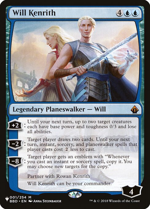 Will Kenrith (The List) Near Mint