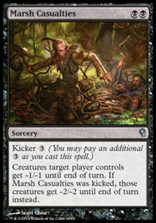 Marsh Casualties (Duel Decks: Jace vs Vraska) Light Play