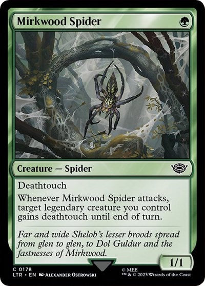 Mirkwood Spider (Universes Beyond: The Lord of the Rings: Tales of Middle-earth) Near Mint