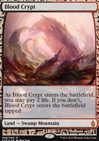 Blood Crypt (Zendikar Expeditions) Medium Play Foil