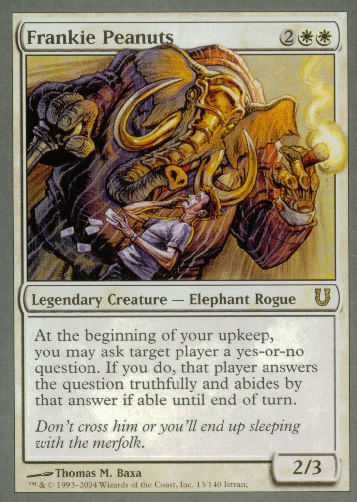 Frankie Peanuts (Unhinged) Near Mint