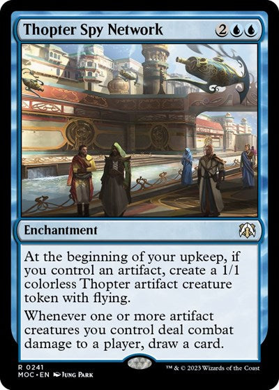 Thopter Spy Network (Commander: March of the Machine) Light Play