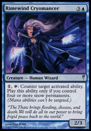 Rimewind Cryomancer (Coldsnap) Medium Play
