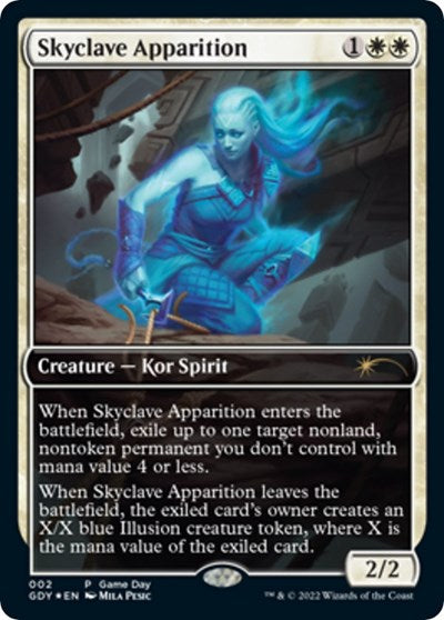 Skyclave Apparition (Promos: Game Day and Store Championship) Medium Play Foil