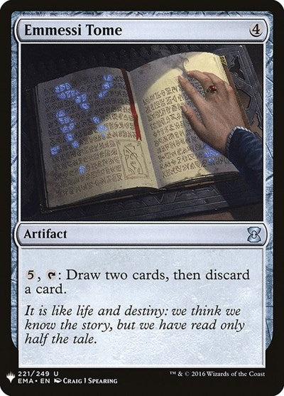 Emmessi Tome (Mystery Booster) Light Play