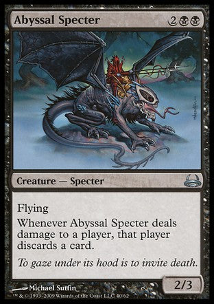 Abyssal Specter (Duel Decks: Divine vs Demonic) Medium Play