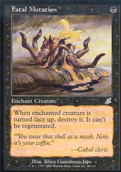 Fatal Mutation (Scourge) Medium Play Foil